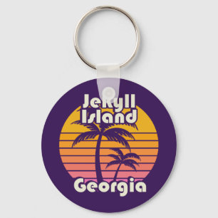 Jekyll Island Beach Georgia Keychain