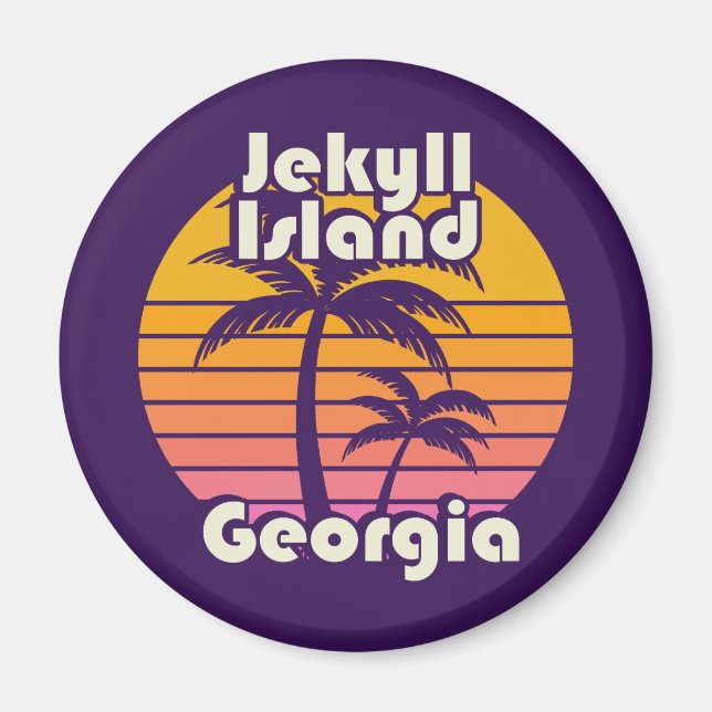 Jekyll Island Beach Georgia Magnet (Front)