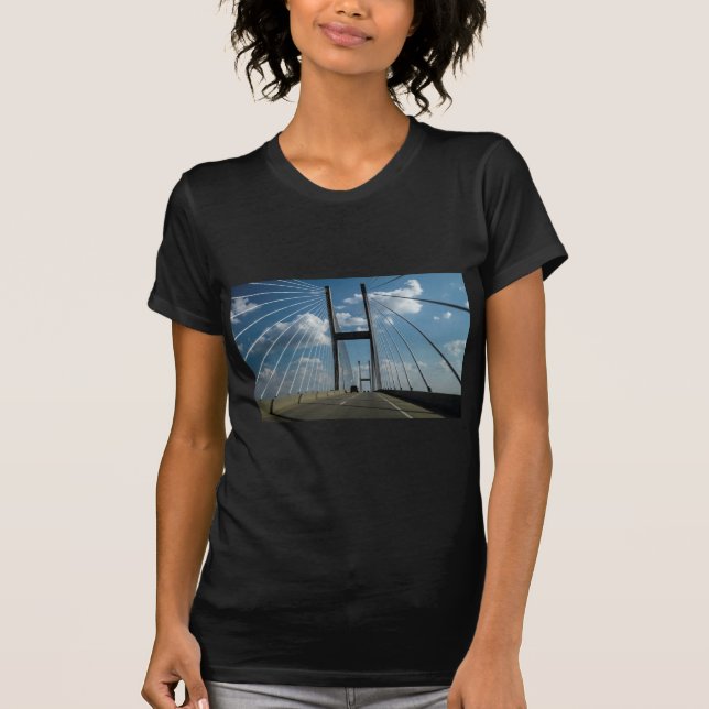Jekyll Island Cable Bridge T-Shirt (Front)