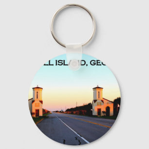 Jekyll Island Georgia Causeway Keychain