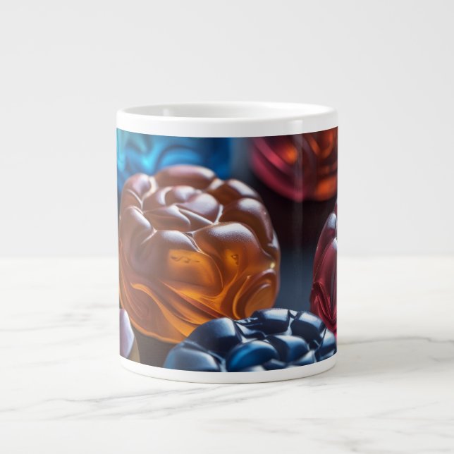 Jellied Candy Fun Large Coffee Mug (Front)