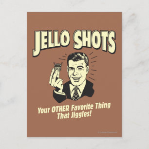 Jello Shots: Other Favourite Thing Postcard