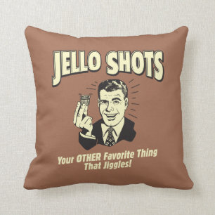 Jello Shots: Other Favourite Thing Throw Pillow