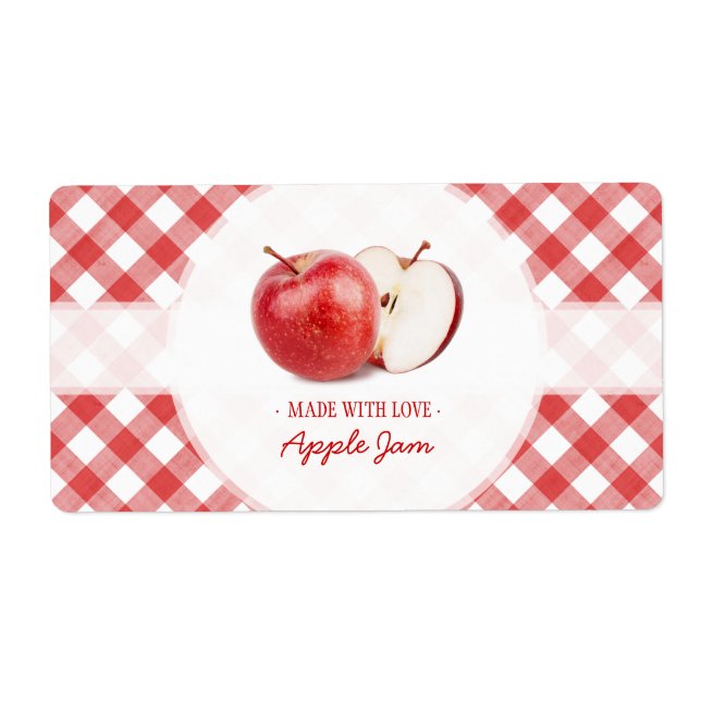 Jelly à la confiture d'Apple ou étiquettes Applesa (Devant)