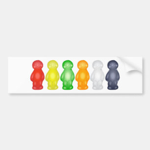 Jelly Babies Bumper Sticker