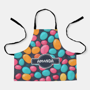 Jelly balls Mosaic Colourful Personalized Pattern Apron