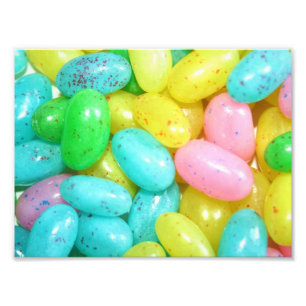 Jelly bean candies photo print