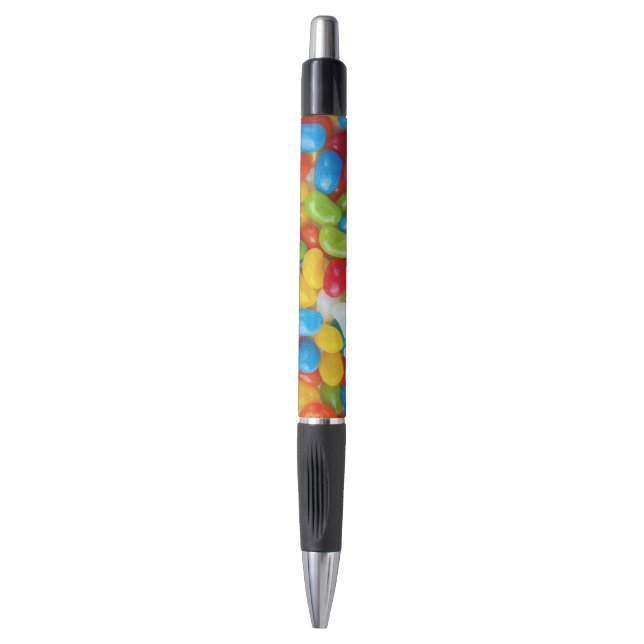 Jelly Bean Candy Custom Ballpoint Pen (Front Vertical)