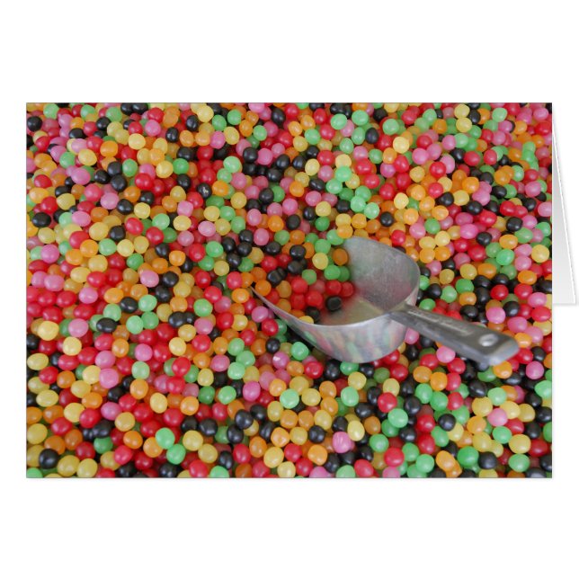 'Jelly Bean Heaven' Blank Card (Front Horizontal)