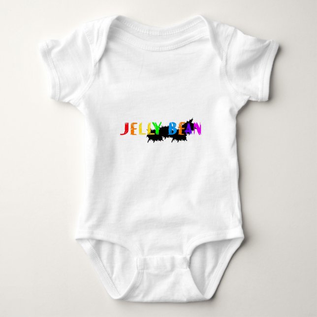 Jelly Bean logo Baby Bodysuit (Front)