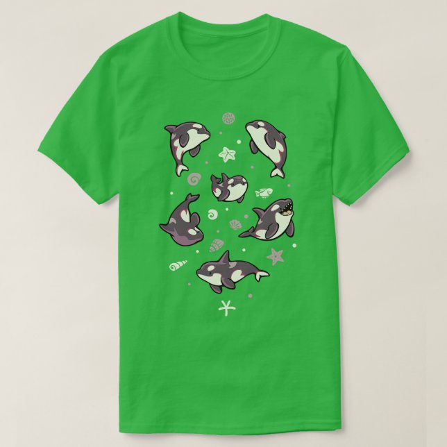 Jelly bean orcas T-Shirt (Design Front)