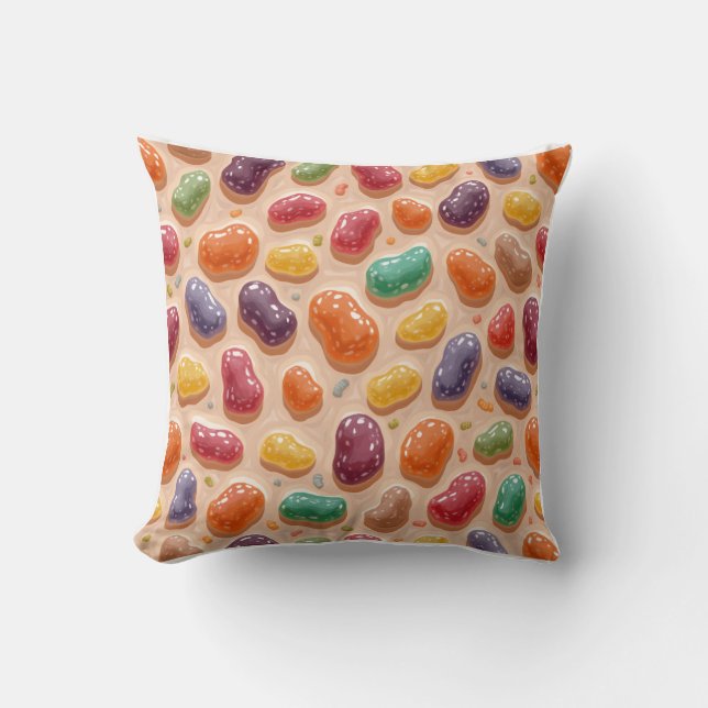 Jelly Bean Pillow (Front)