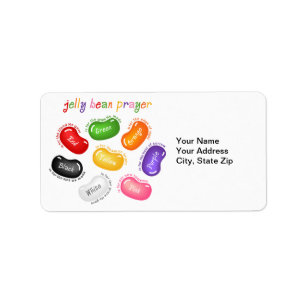 Jelly Bean Prayer Label