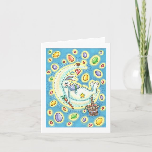 JELLY BEAN RÊVES EASTER BUNNY CARTE DE REMARQUE Vi (Devant)