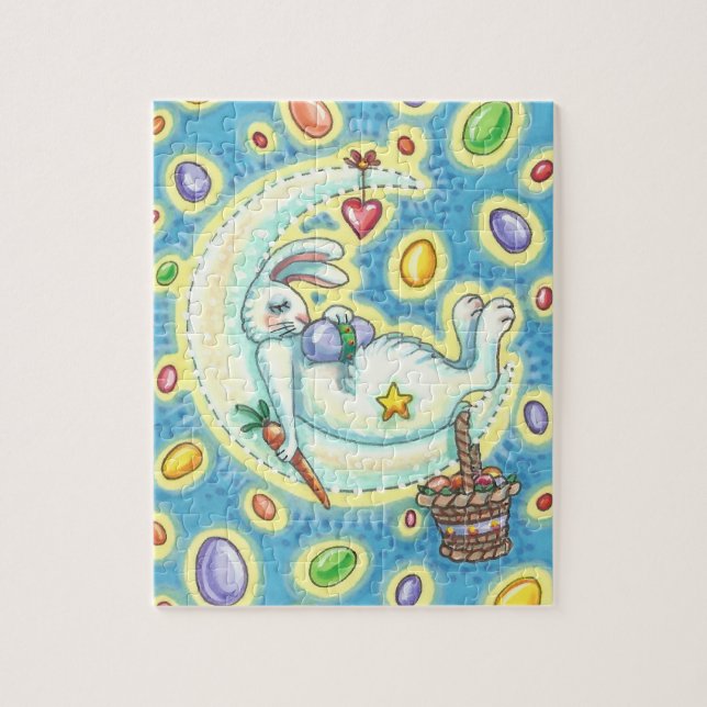 JELLY BEAN RÊVES EASTER BUNNY PUZZLE (Vertical)