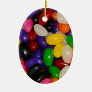 Jelly Beans Ceramic Ornament