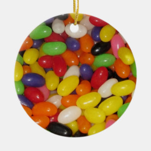 Jelly Beans Ceramic Ornament