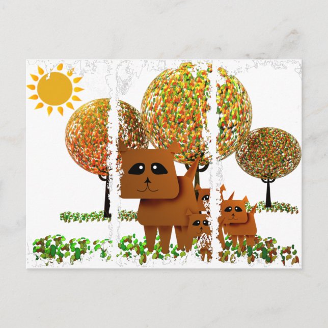 Jelly Beans Rule Postcard (Front)