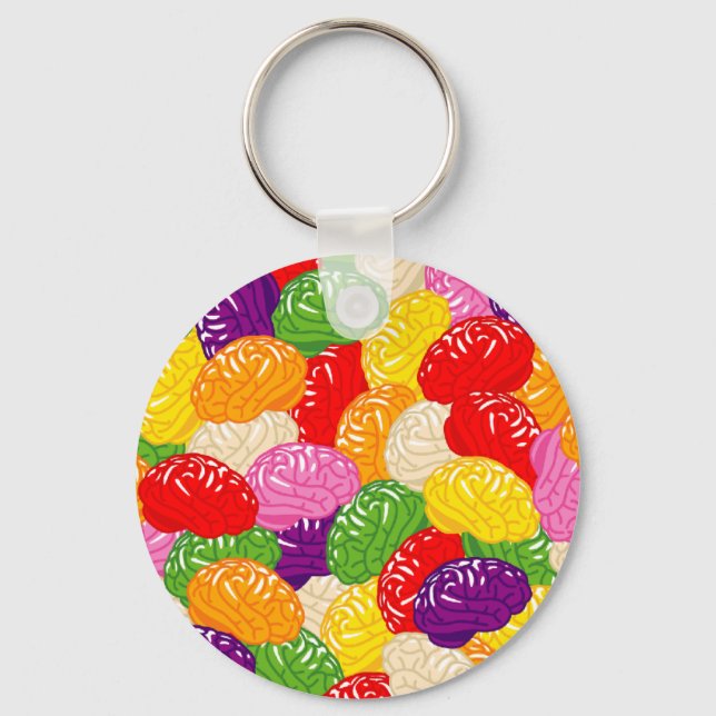 Jelly Brains Keychain (Front)