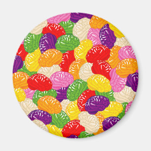 Jelly Brains Magnet