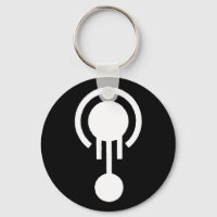 Jelly Crop Circle Keychain