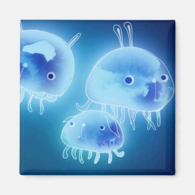 Jelly fish 2013 magnet (Front)