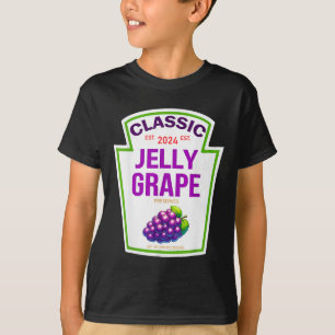 Jelly Grape Halloween 2024 Costume Matching Group  T-Shirt