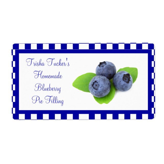 Jelly maison/Étiquette de confiture (Devant)