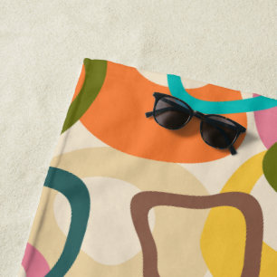 Jelly Squares Beach Towel