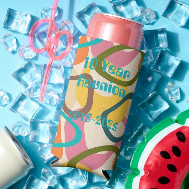 Jelly Squares  Seltzer Can Cooler (In Situ Summer)