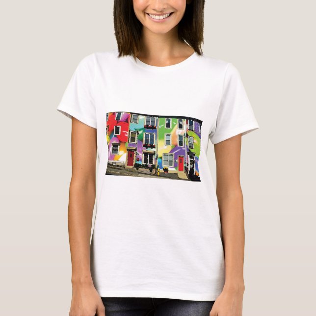 Jellybean Row T-Shirt (Front)