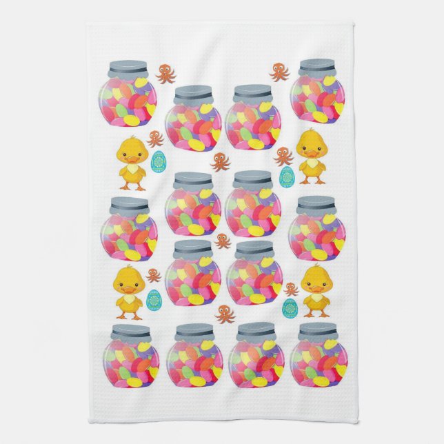 Jellybeans Serviette à main de cuisine (Vertical)