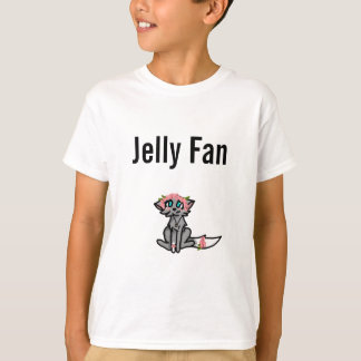 JellyBird Kids T-Shirt White Jelly Fan
