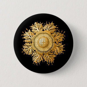 Jellyfish 2 Inch Round Button