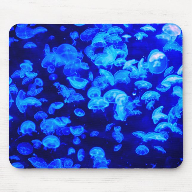jellyfish, animal, underwater mouse pad (Front)