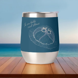 Jellyfish Art with “The Sea Holds Quiet Stories”