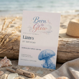 Jellyfish Birthday Invitation