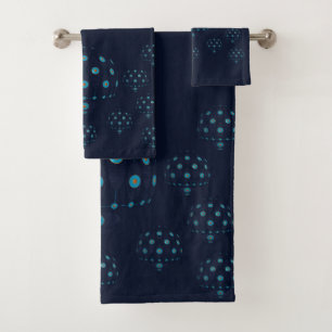 Jellyfish Blues Bath Towel Set