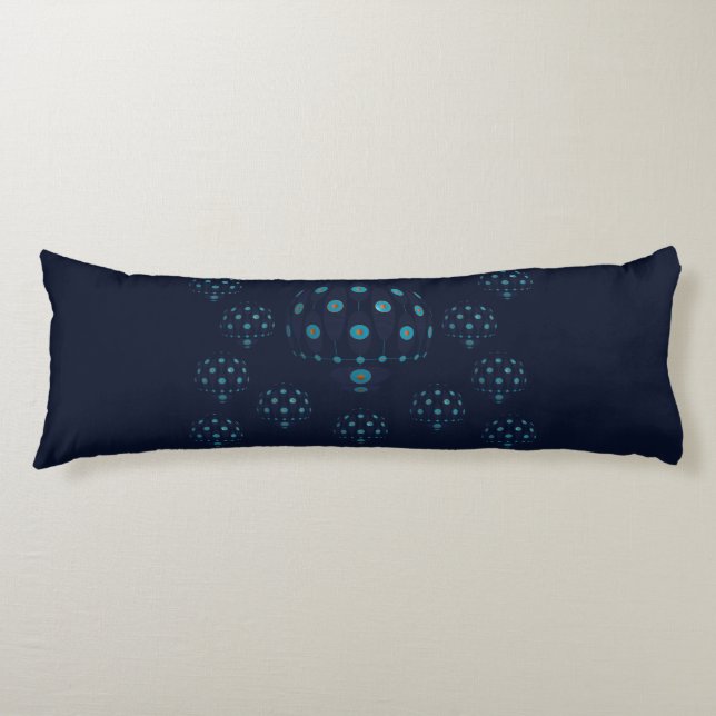 Jellyfish Blues Body Pillow (Front)