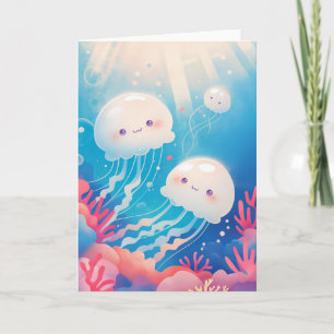 Jellyfish Buddies Adventure Card