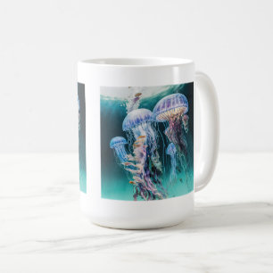 Jellyfish Classic Mug, 15 oz  Coffee Mug