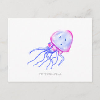 Jellyfish Critter Postcard