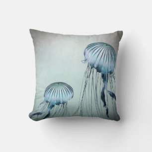 Jellyfish Dance Throw Pillow