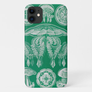 Jellyfish, Discomedusae by Ernst Haeckel iPhone 11 Case