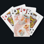 Jellyfish, Discomedusae by Ernst Haeckel Playing Cards<br><div class="desc">Jellyfish,  Discomedusae Scheibenquallen by Ernst Haeckel Playing Card</div>