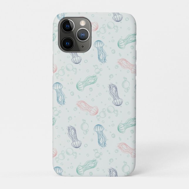 Jellyfish Drift Case-Mate iPhone Case (Back)