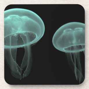 jellyfish fish custom personalize Anniversaries Coaster