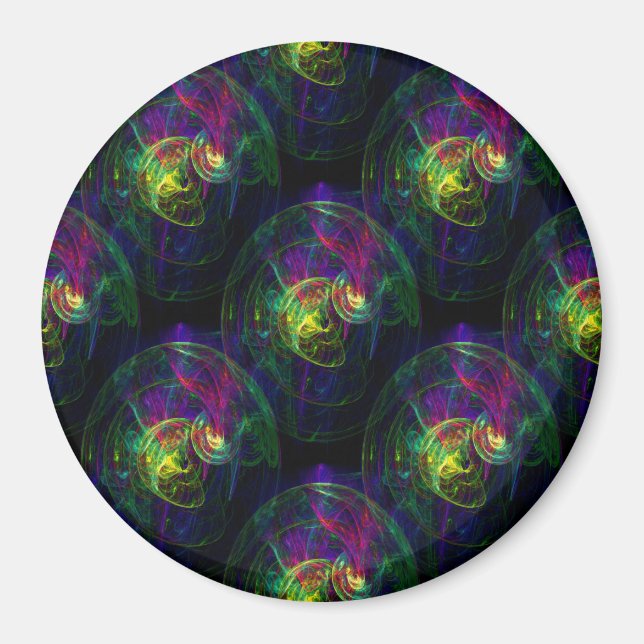 Jellyfish floating.... magnet (Front)