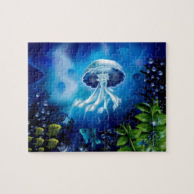 Jellyfish Jigsaw Puzzle (Horizontal)