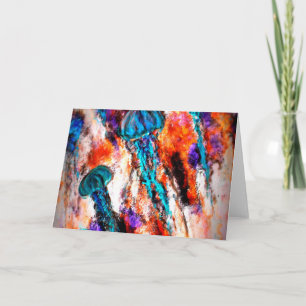 Jellyfish Jump Electric Holiday Card